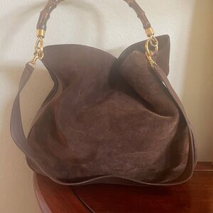 Gucci Large Bamboo 2 way Bag